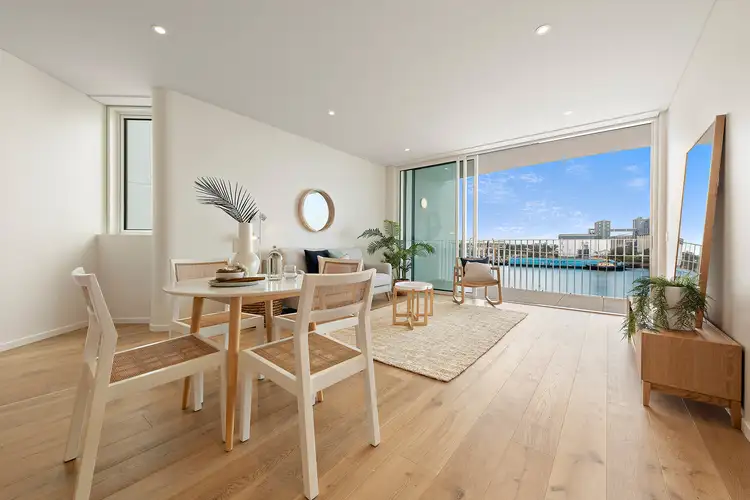 Second view of Homely apartment listing, 502/23 Honeysuckle Drive, Newcastle NSW 2300