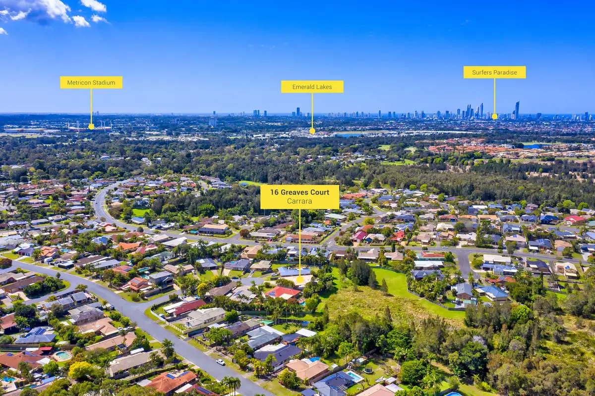 Main view of Homely house listing, 16 Greaves Court, Carrara QLD 4211