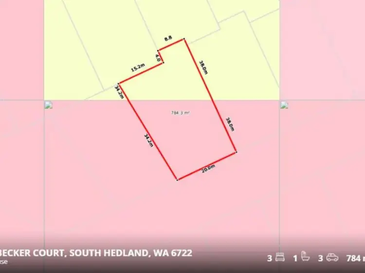 Third view of Homely house listing, 8 Becker Court, South Hedland WA 6722