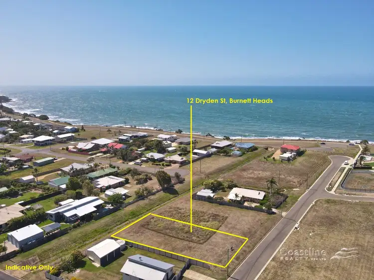 Main view of Homely land listing, 12 Dryden Street, Burnett Heads QLD 4670