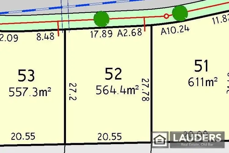 Third view of Homely land listing, LOT 52, 6 Auvergne Way, Old Bar NSW 2430