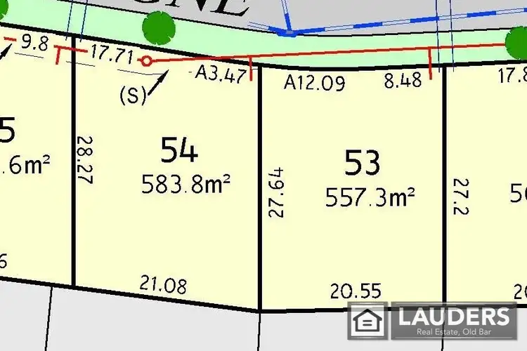 Third view of Homely land listing, LOT 53, 8 Auvergne Way, Old Bar NSW 2430