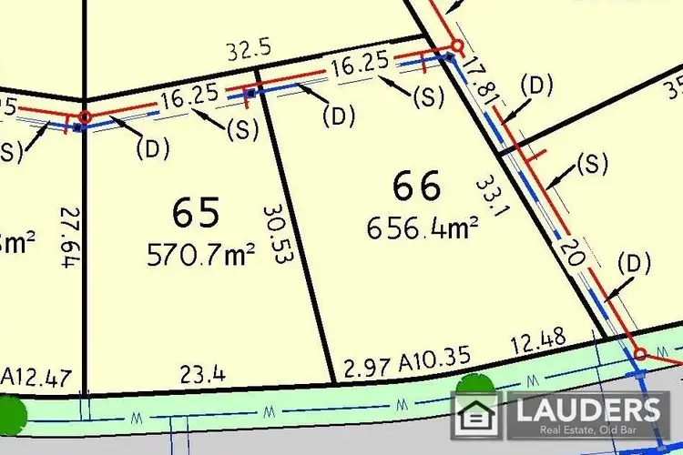 Third view of Homely land listing, LOT 65, 5 Auvergne Way, Old Bar NSW 2430