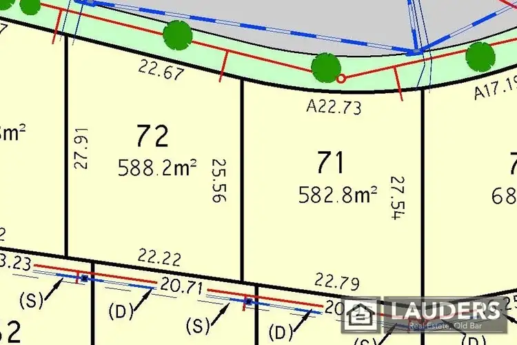 Third view of Homely land listing, LOT 72, 8 Cubbaroo Street, Old Bar NSW 2430