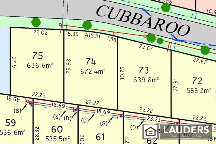 Second view of Homely land listing, LOT 74, 12 Cubbaroo Street, Old Bar NSW 2430