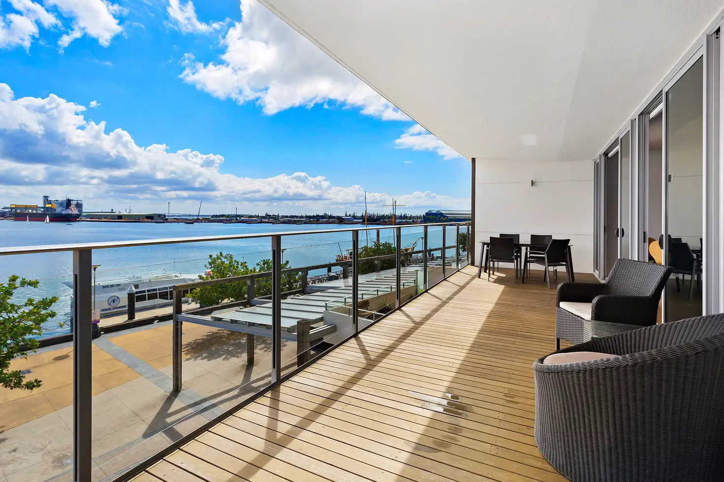 Main view of Homely apartment listing, 206/7 Honeysuckle Drive, Newcastle NSW 2300