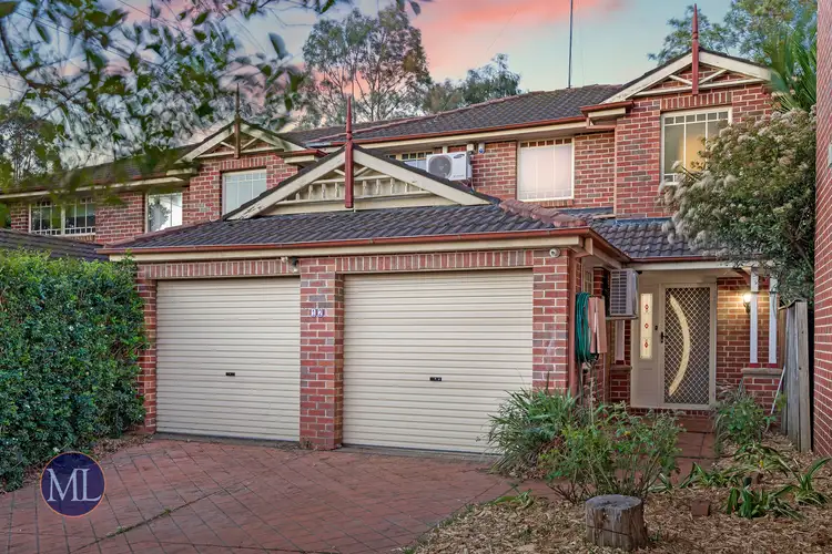 Main view of Homely semi-detached listing, 12 Northwood Way, Cherrybrook NSW 2126