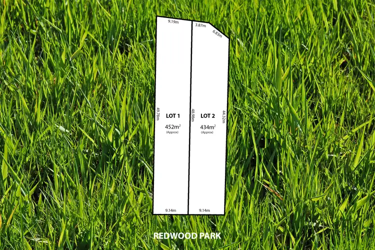 LOT 1 & 2, 8 Red Gum Avenue, Redwood Park SA 5097