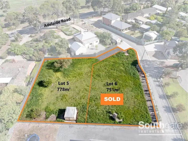 Main view of Homely land listing, LOT 5 & 6, 13 Adelaide Road, Strathalbyn SA 5255