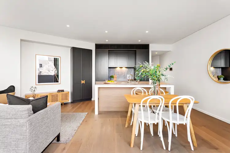 Second view of Homely apartment listing, 508/21 Honeysuckle Drive, Newcastle NSW 2300