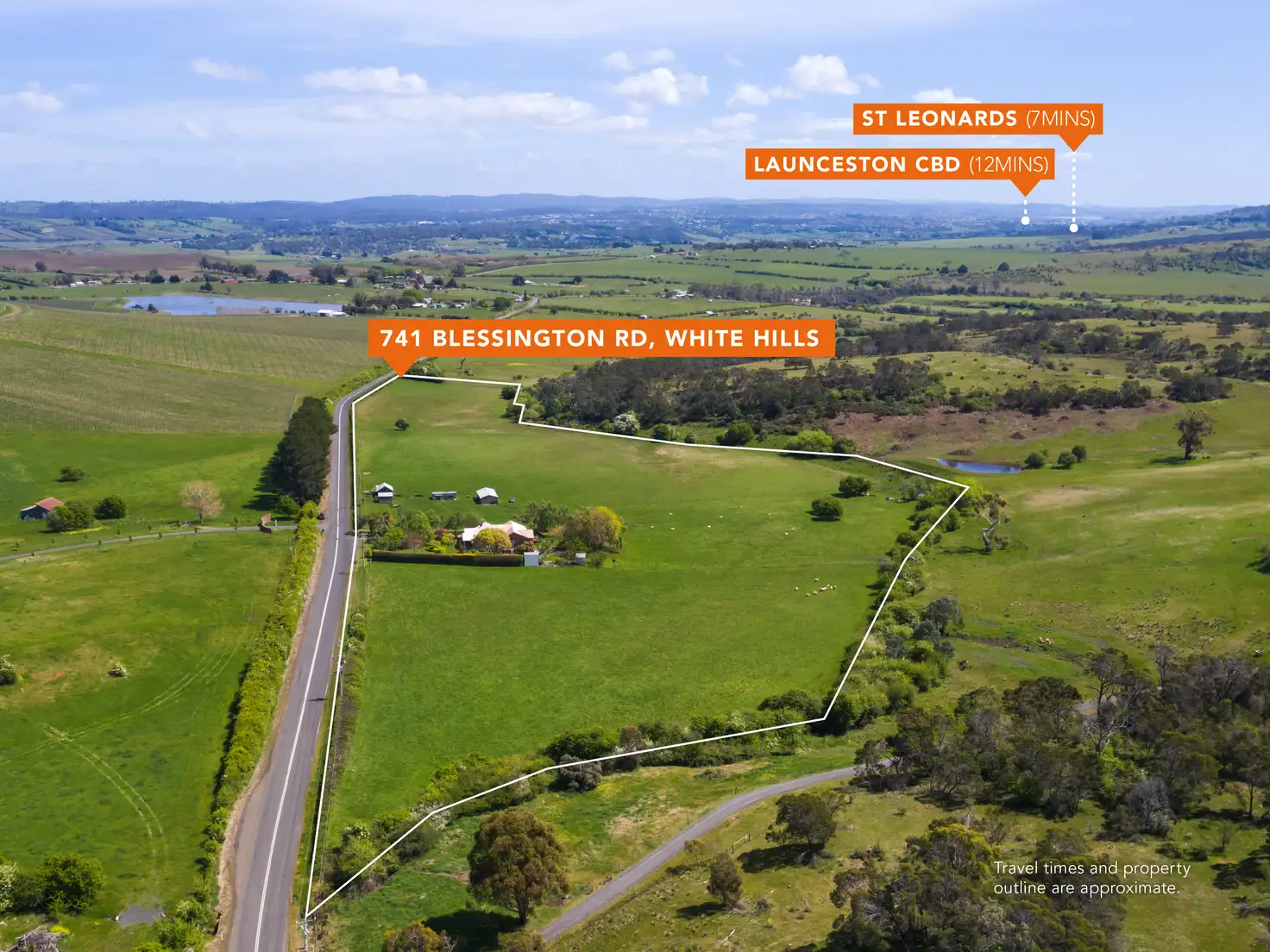 Main view of Homely house listing, 741 Blessington Road, White Hills TAS 7258