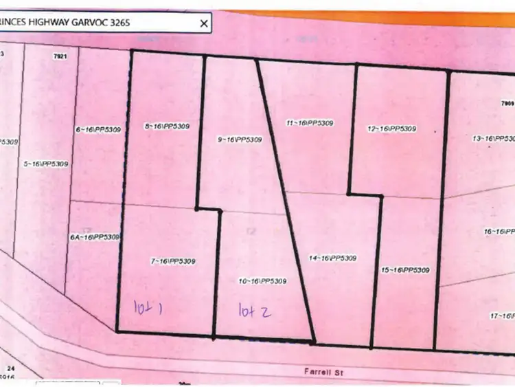 Third view of Homely land listing, LOT 7 & 8, 7909 Princes Highway, Garvoc VIC 3265