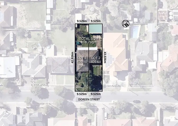 Main view of Homely land listing, Lot 1 & 2 Doreen Street, Vale Park SA 5081