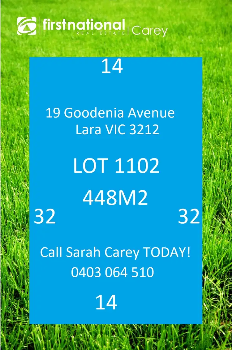 LOT 1102, 19 Goodenia Avenue, Lara VIC 3212