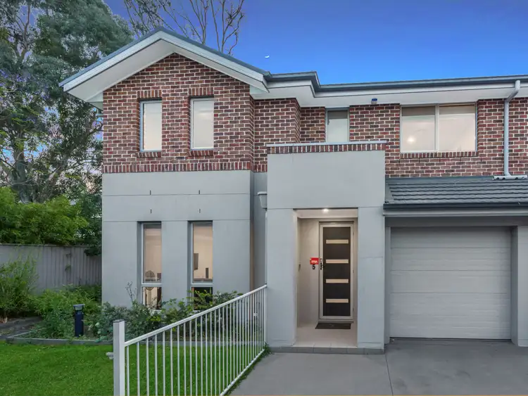 Second view of Homely townhouse listing, 5 / 22 Ramona Street, Quakers Hill NSW 2763