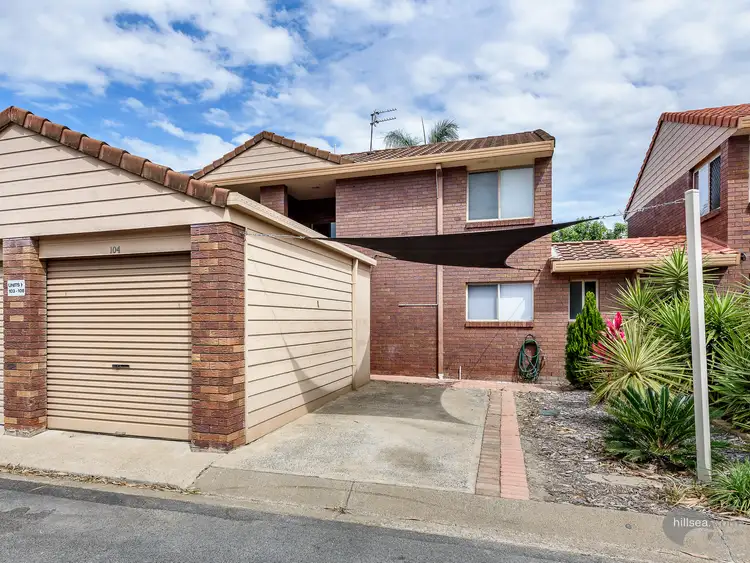Main view of Homely townhouse listing, 104/601 Pine Ridge Road, Biggera Waters QLD 4216