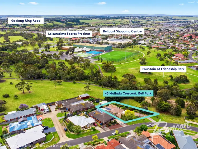 Second view of Homely house listing, 45 Malinda Crescent, Bell Park VIC 3215