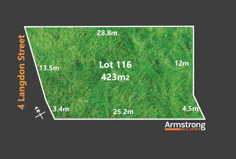 Main view of Homely land listing, LOT 116, 4 Langdon Street, Armstrong Creek VIC 3217