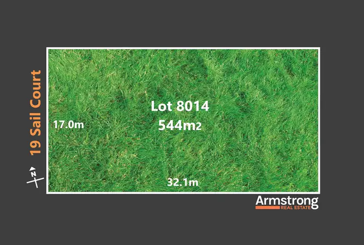 Main view of Homely land listing, LOT 8014, 19 Sail Court, Armstrong Creek VIC 3217