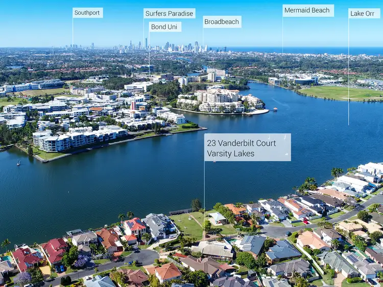 Second view of Homely house listing, 23 Vanderbilt Court, Varsity Lakes QLD 4227