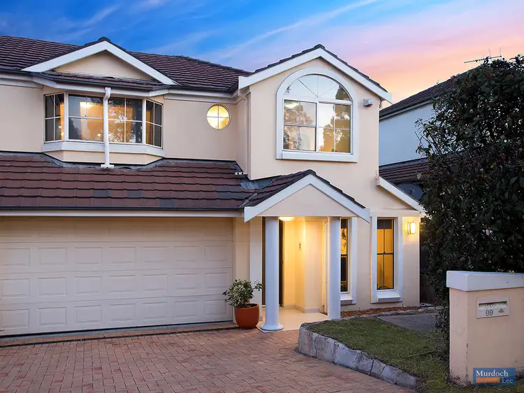 Main view of Homely semi-detached listing, 99 Wrights Road, Castle Hill NSW 2154