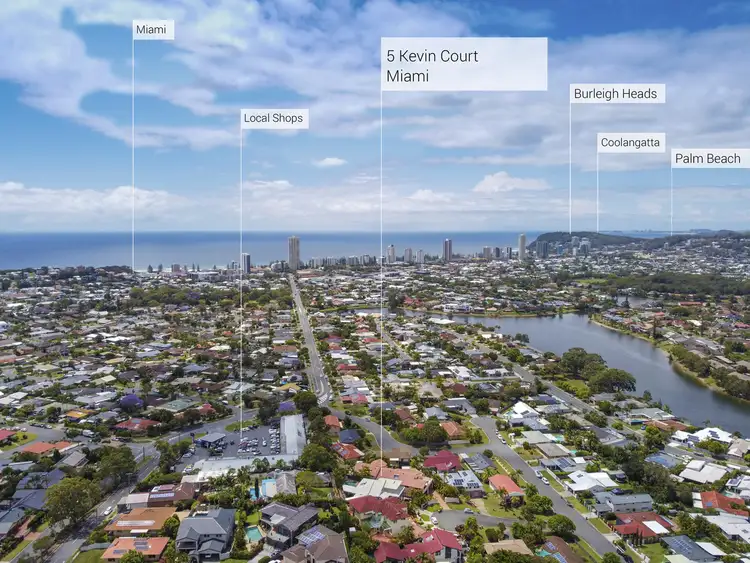Fifth view of Homely house listing, 5 Kevin Court, Miami QLD 4220
