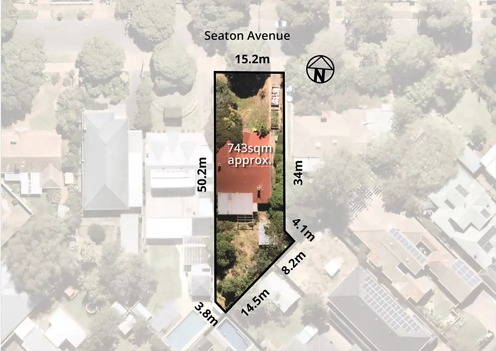 Main view of Homely land listing, 8 Seaton Avenue, Hazelwood Park SA 5066