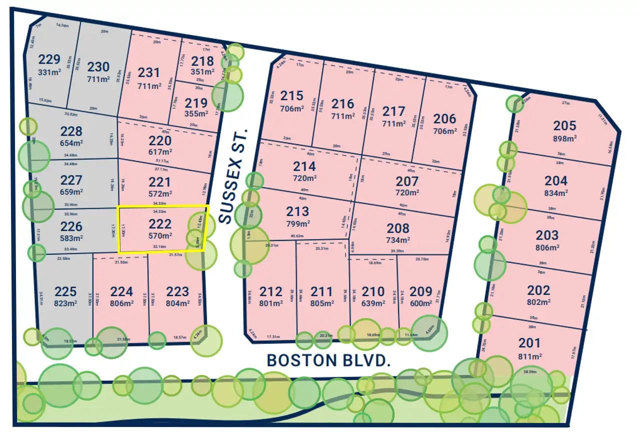 Main view of Homely land listing, LOT 222, 10 Sussex Street, Traralgon VIC 3844