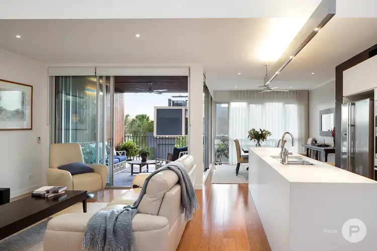 Second view of Homely townhouse listing, 2/45 Parkside Circuit, Hamilton QLD 4007