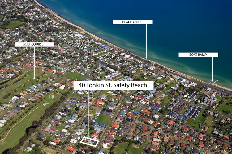 Main view of Homely house listing, 40 Tonkin Street, Safety Beach VIC 3936