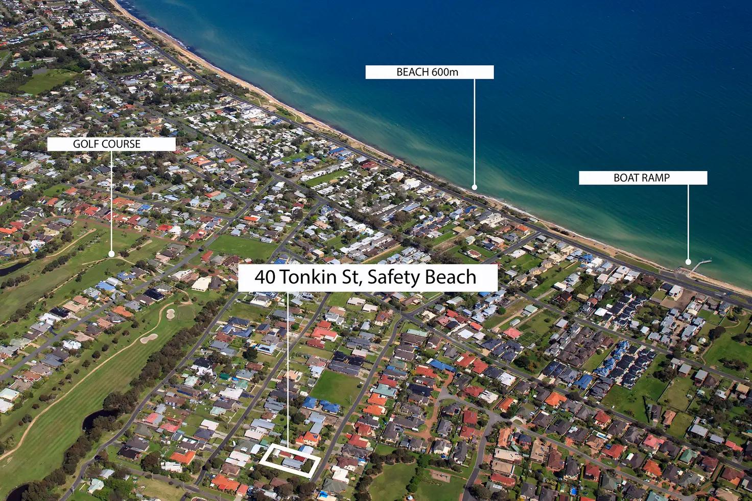 Main view of Homely house listing, 40 Tonkin Street, Safety Beach VIC 3936