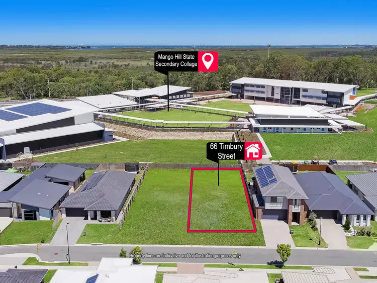 Main view of Homely land listing, 66 Timbury Street, Mango Hill QLD 4509