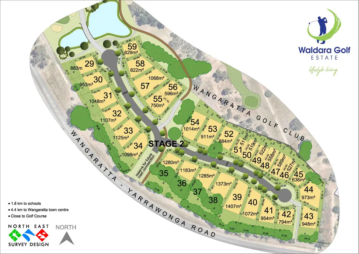Main view of Homely land listing, LOT 31 Waldara Golf Estate, Wangaratta VIC 3677