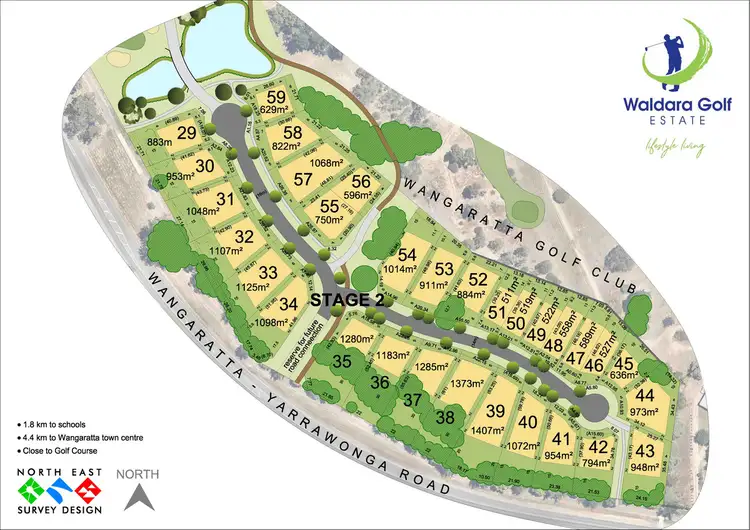 Main view of Homely land listing, LOT 41 Waldara Golf Estate, Wangaratta VIC 3677