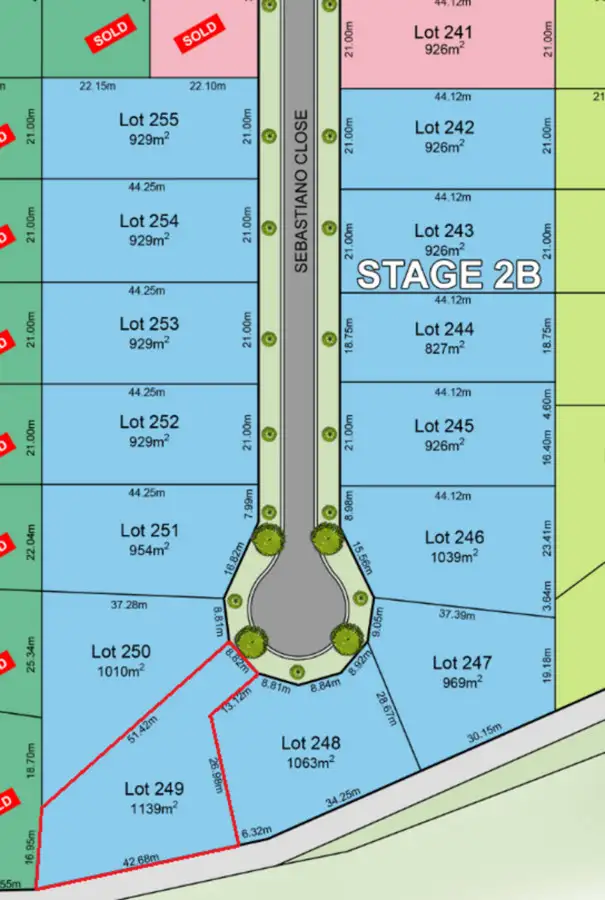Main view of Homely land listing, LOT 249 Sebastiano Close, Mareeba QLD 4880