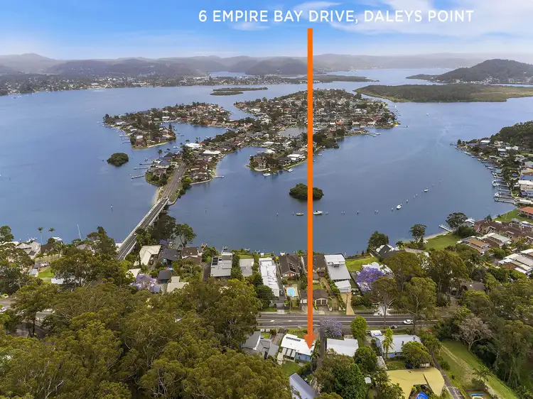 Main view of Homely house listing, 6 Empire Bay Drive, Daleys Point NSW 2257