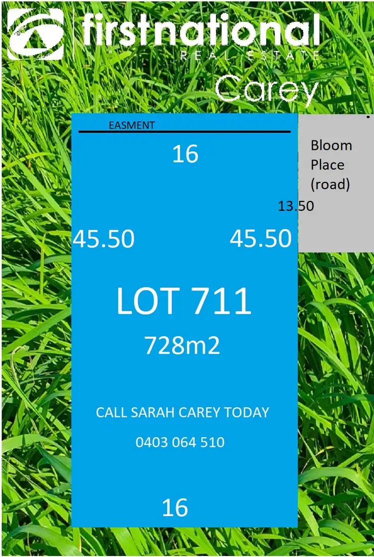 Main view of Homely land listing, LOT 711, 3 Bloom Place, Lara VIC 3212