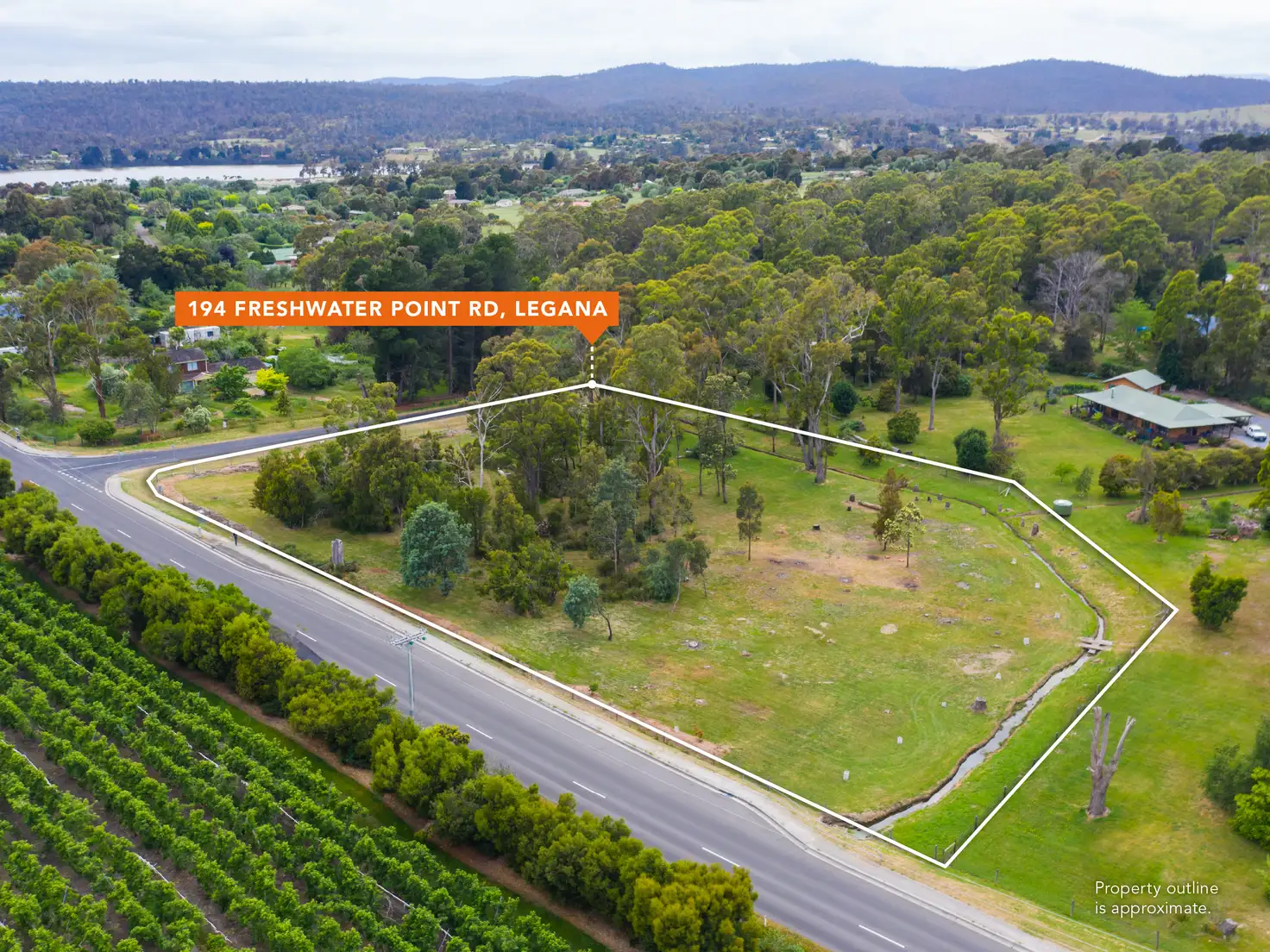 Main view of Homely land listing, 194 Freshwater Point Road, Legana TAS 7277