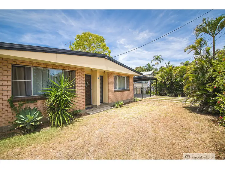 Main view of Homely semi-detached listing, 76 Lucas Street, Berserker QLD 4701