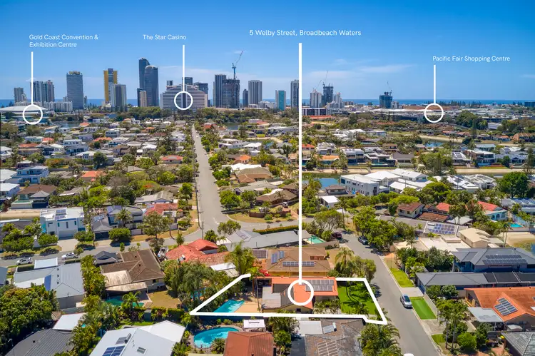Third view of Homely house listing, 5 Welby Street, Broadbeach Waters QLD 4218
