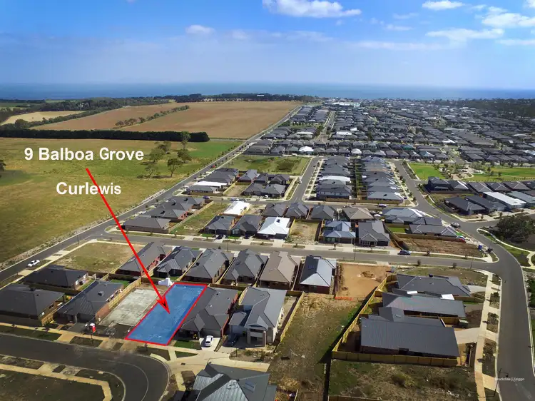 Second view of Homely land listing, 9 Balboa Grove, Curlewis VIC 3222