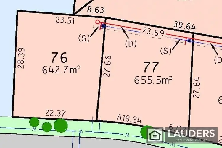 Second view of Homely land listing, LOT 76, 9 Cubbaroo Street, Old Bar NSW 2430