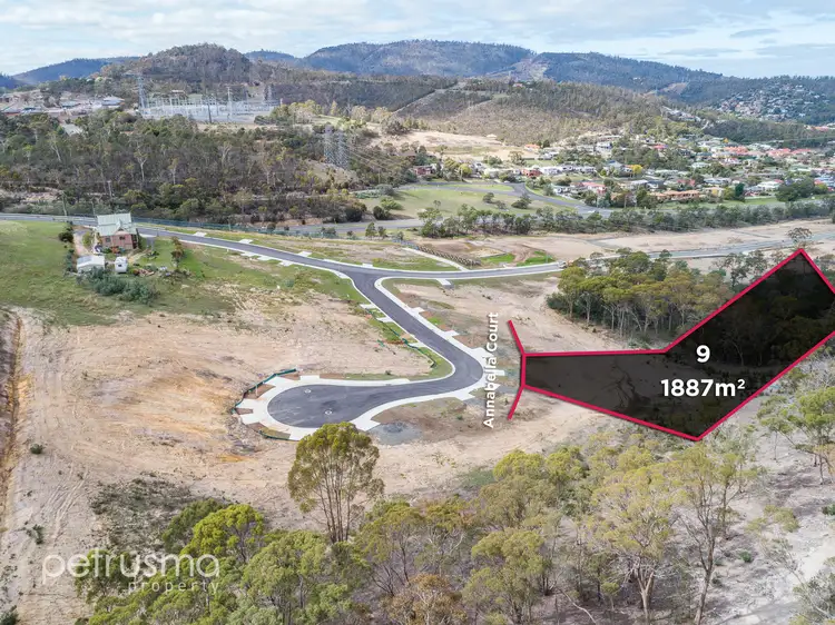 Main view of Homely land listing, 9 Annabella Court, Geilston Bay TAS 7015