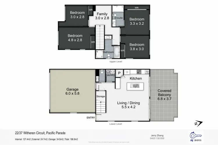 Fifth view of Homely townhouse listing, 22/37 Witheren Circuit, Pacific Pines QLD 4211