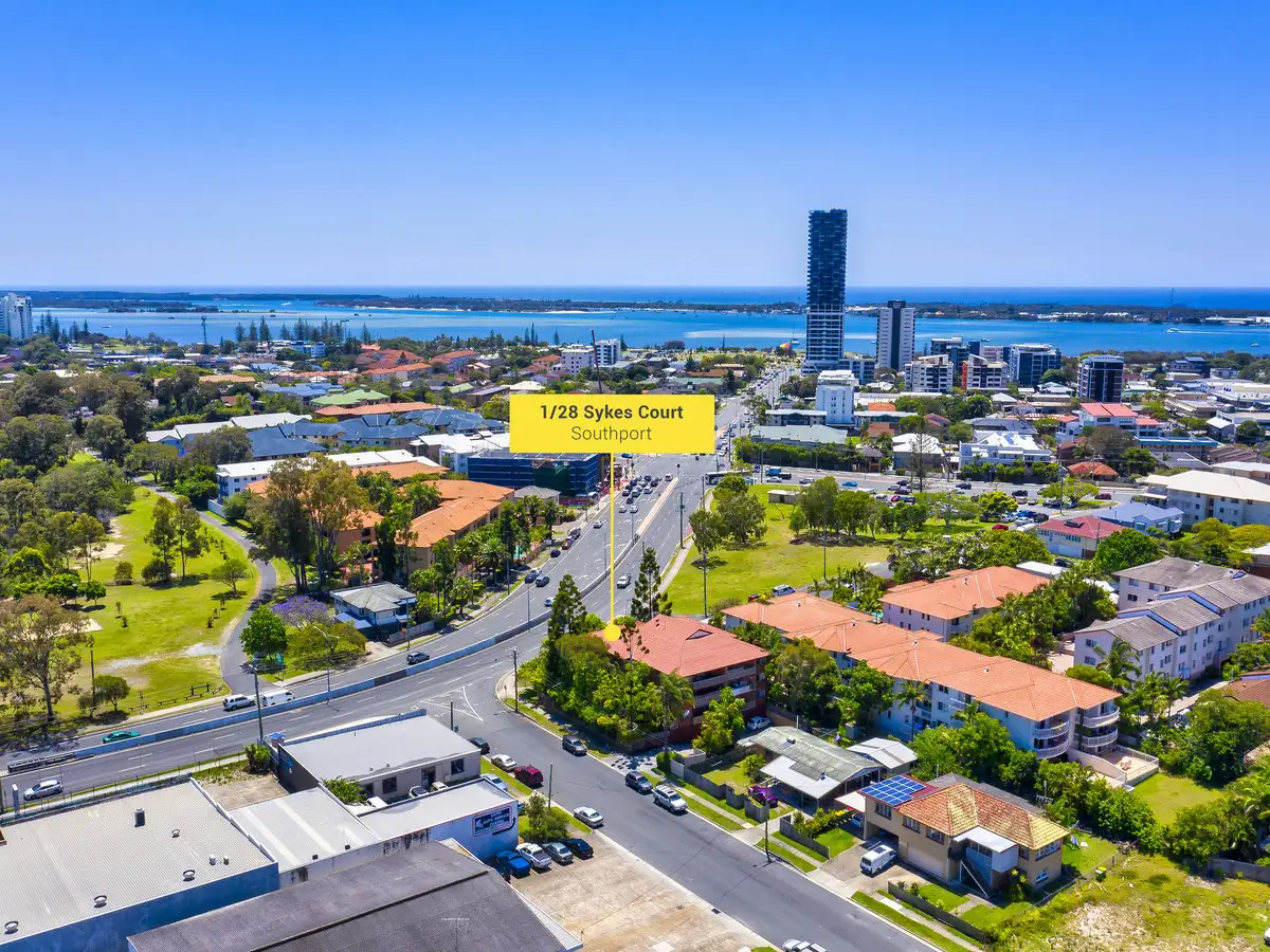 Main view of Homely unit listing, 1/28 Sykes Court, Southport QLD 4215