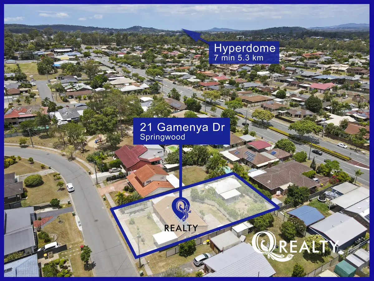 Main view of Homely house listing, 21 Gamenya Drive, Springwood QLD 4127