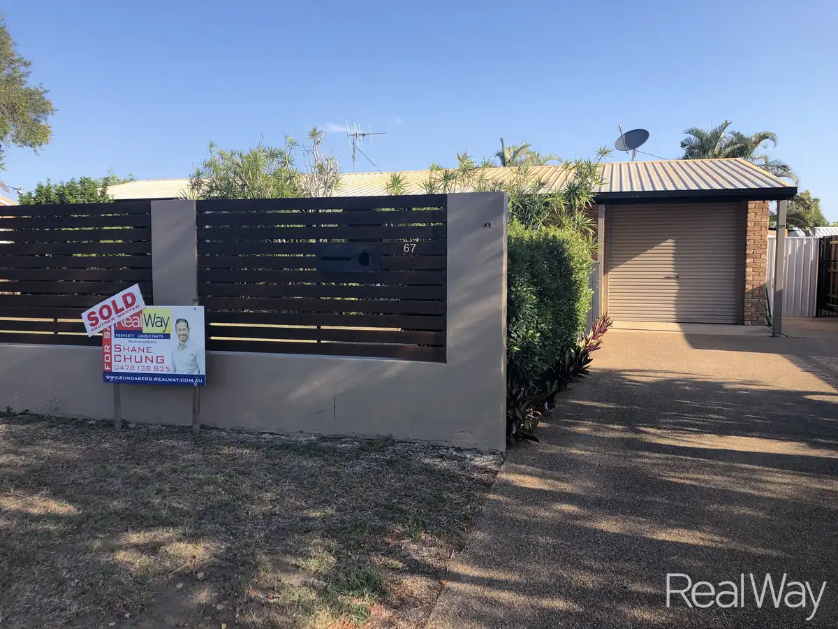 Main view of Homely house listing, 67 Wilfred Street, Bargara QLD 4670