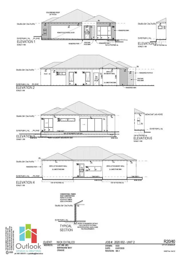 Third view of Homely villa listing, 1A Barradine Way, Craigie WA 6025