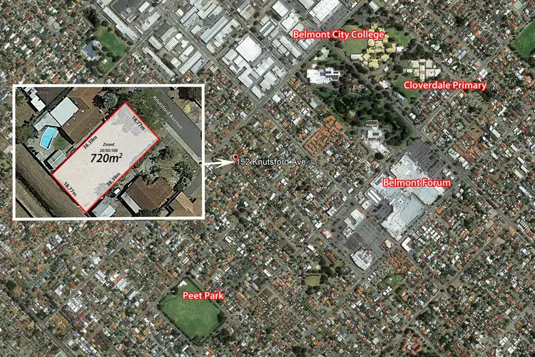 Second view of Homely land listing, 152 Knutsford Avenue, Rivervale WA 6103