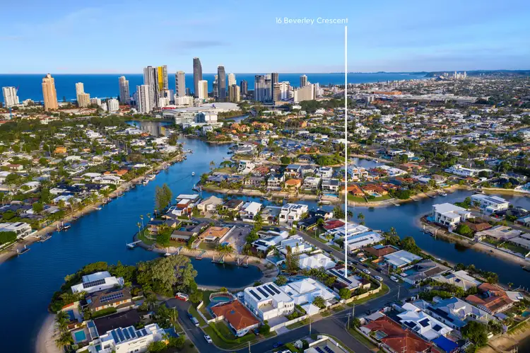 Fifth view of Homely house listing, 16 Beverley Crescent, Broadbeach Waters QLD 4218